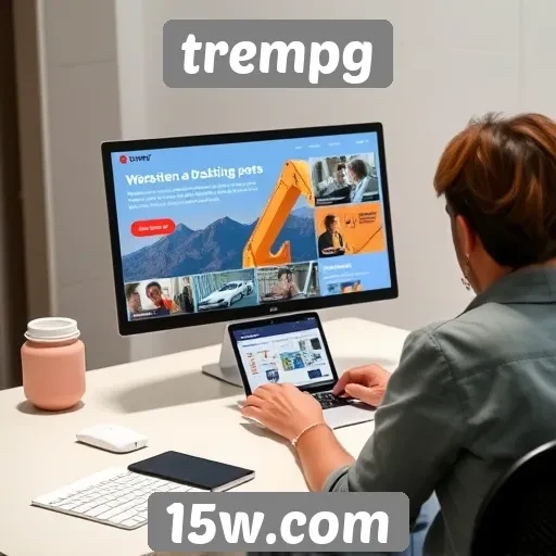 experiência de usuário no site trempg é aprimorada
