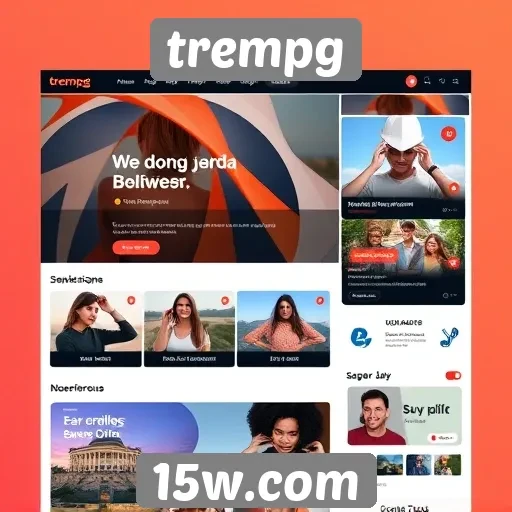 novidades na interface do site trempg